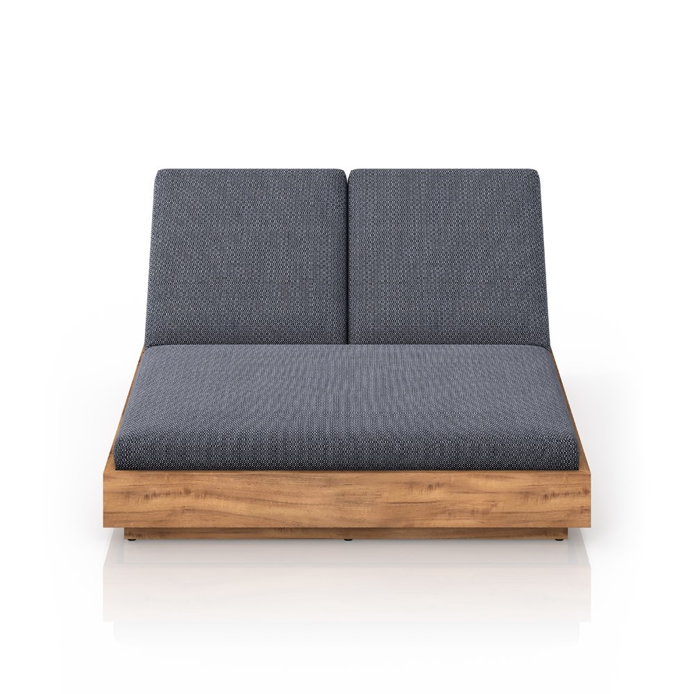 Four Hands Kinta Outdoor Double Chaise 227877003 Portland, OR Key Home Furnishings