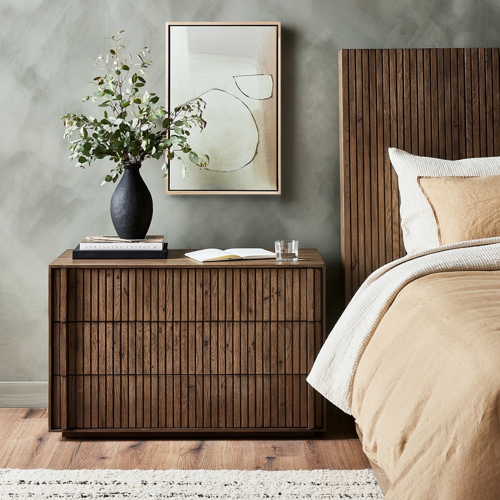 Four Hands Leo Nightstand Rustic Grey 231734-002 - Portland, OR