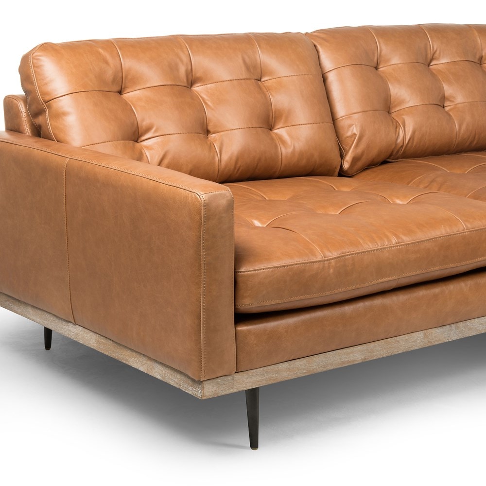 Four Hands Lexi 2 Piece Sectional Raf Chaise Butterscotch 223209009
