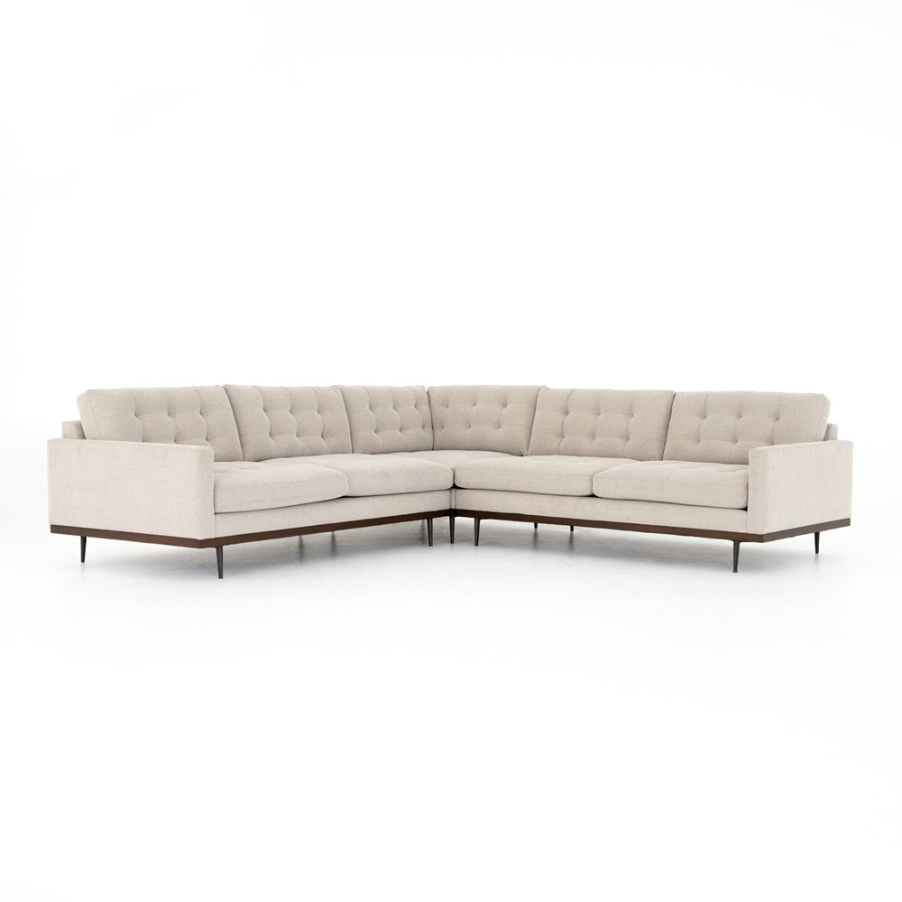 Four Hands Lexi 3 Piece Sectional 223207-010 - Portland, OR | Key