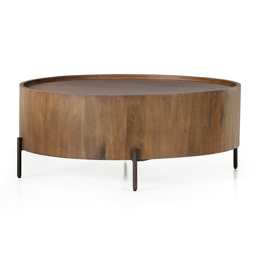Four Hands Lunas Drum Coffee Table 104288-002 - Portland, OR | Key Home Furnishings