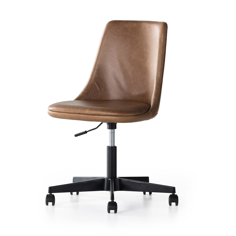 Four Hands Lyka Desk Chair Sonoma Chestnut 231804-001 - Portland