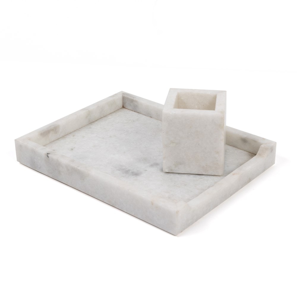 Four Hands Marble Desk Accessories 227275-001 - Portland, OR | Key Home ...