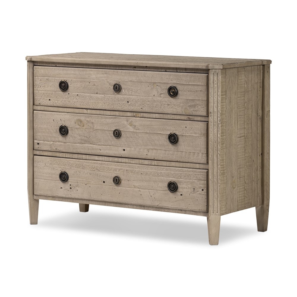 Four Hands Matthew Chest Weathered Blonde Pine 229770-002 - Portland, OR |  Key Home Furnishings