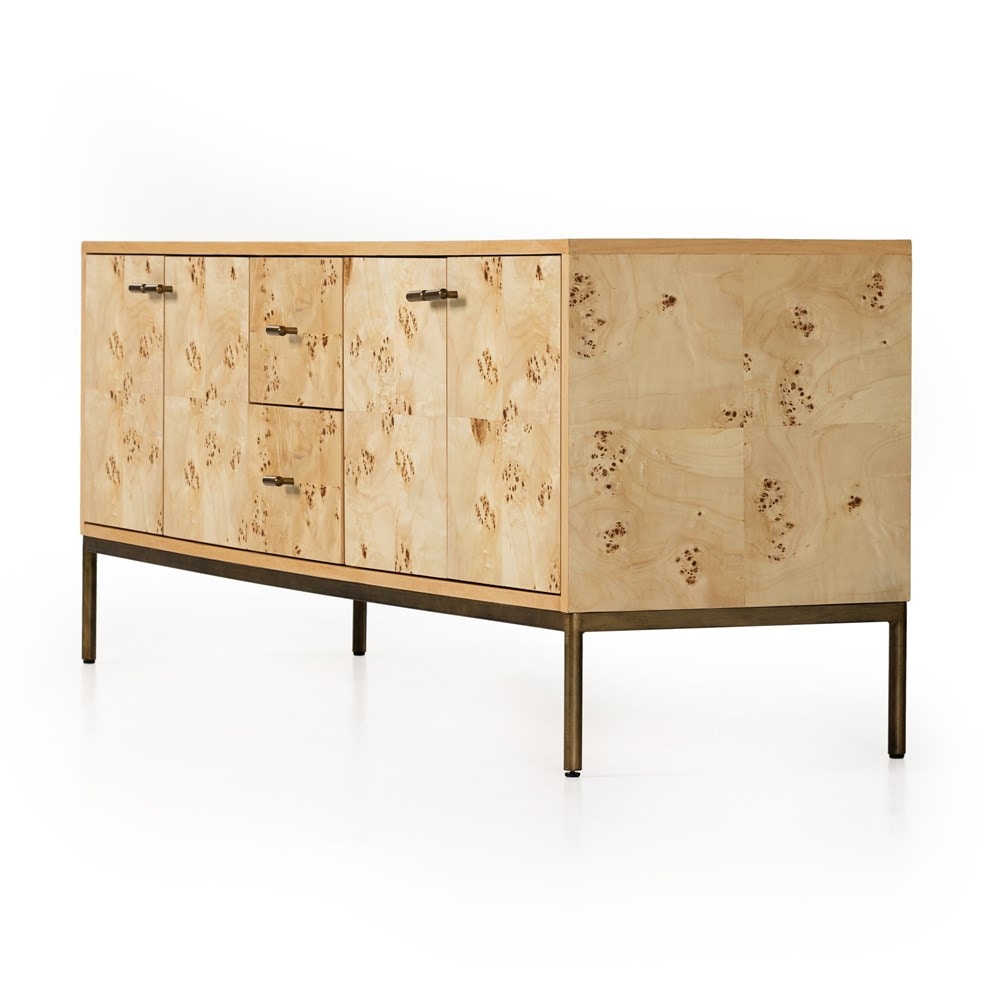 Four Hands Mitzie Media Console Mappa Burl 229263-002