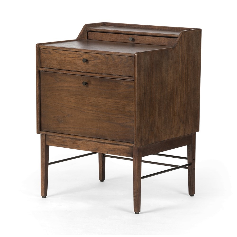 Four Hands Moreau Modular File Cabinet Dark Toasted 226459-001