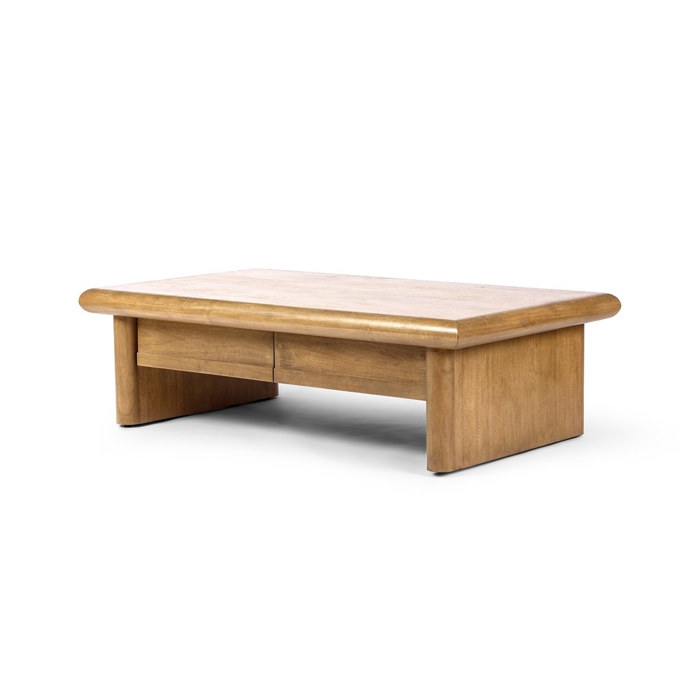 Four Hands Murray Coffee Table Weathered Parawood 238184-002