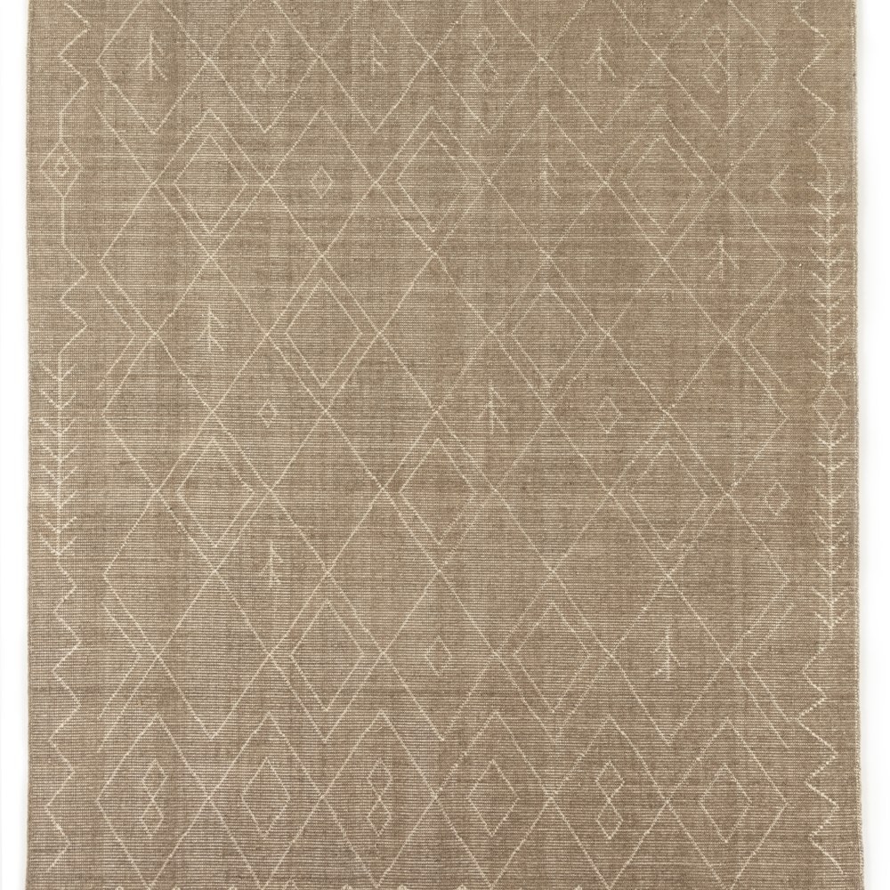 Nador Moroccan Rug Taupe