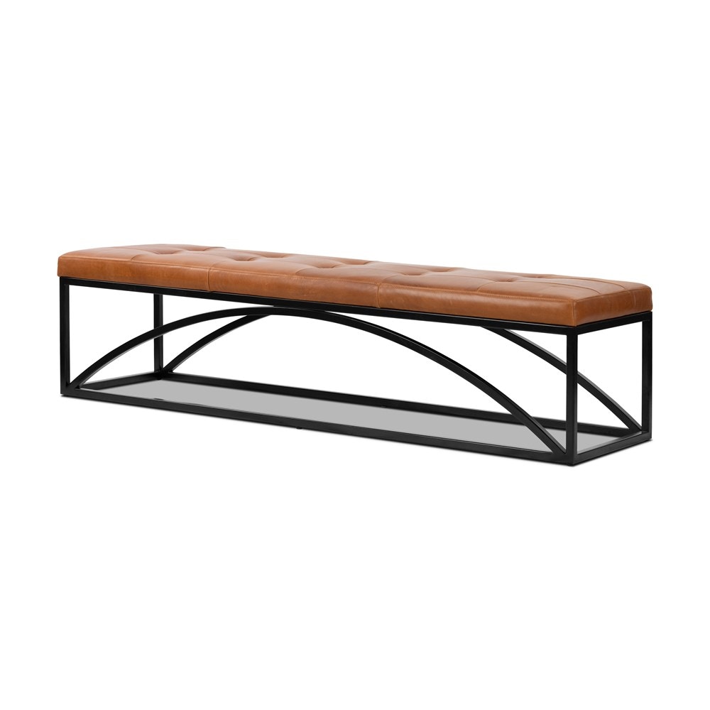 tobacco bench Four Hands Neil Accent Bench Dakota Tobacco 226612-003 - Portland, OR