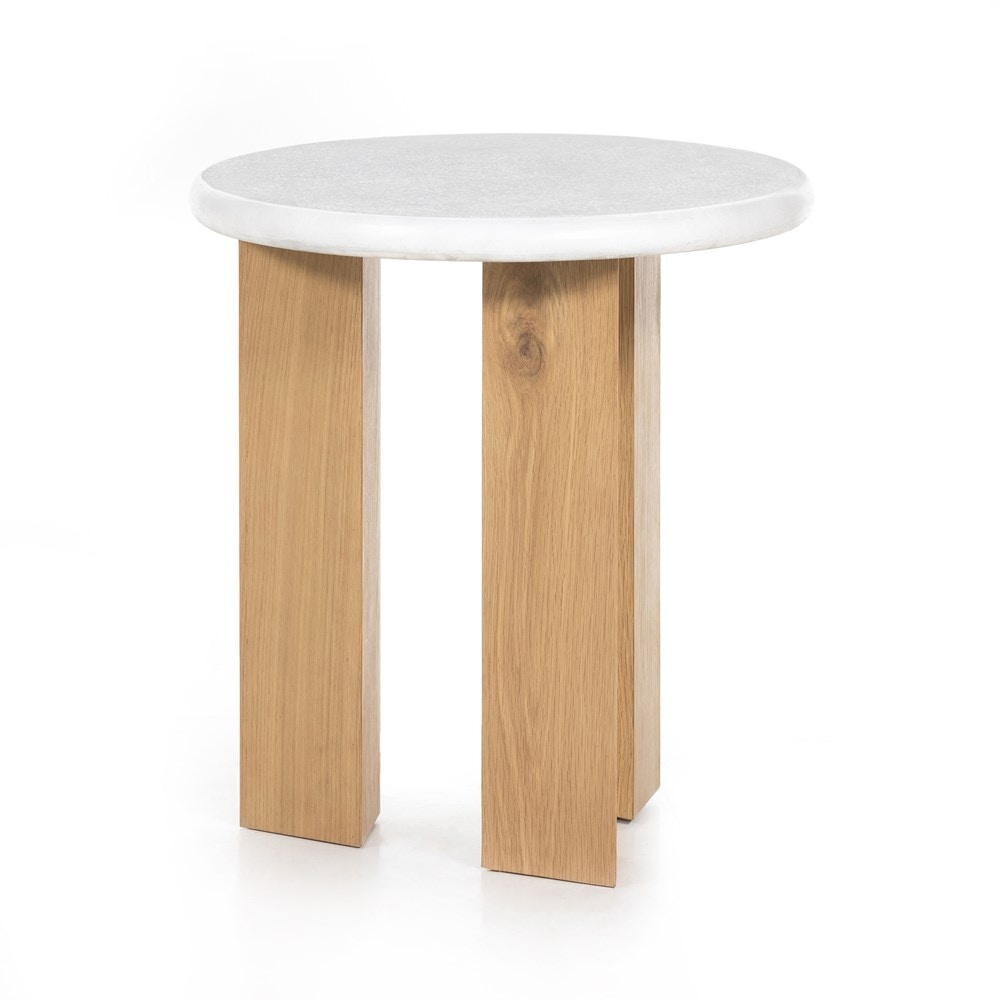 Four Hands Odin Nightstand Stucco White 226198-001 - Portland, OR