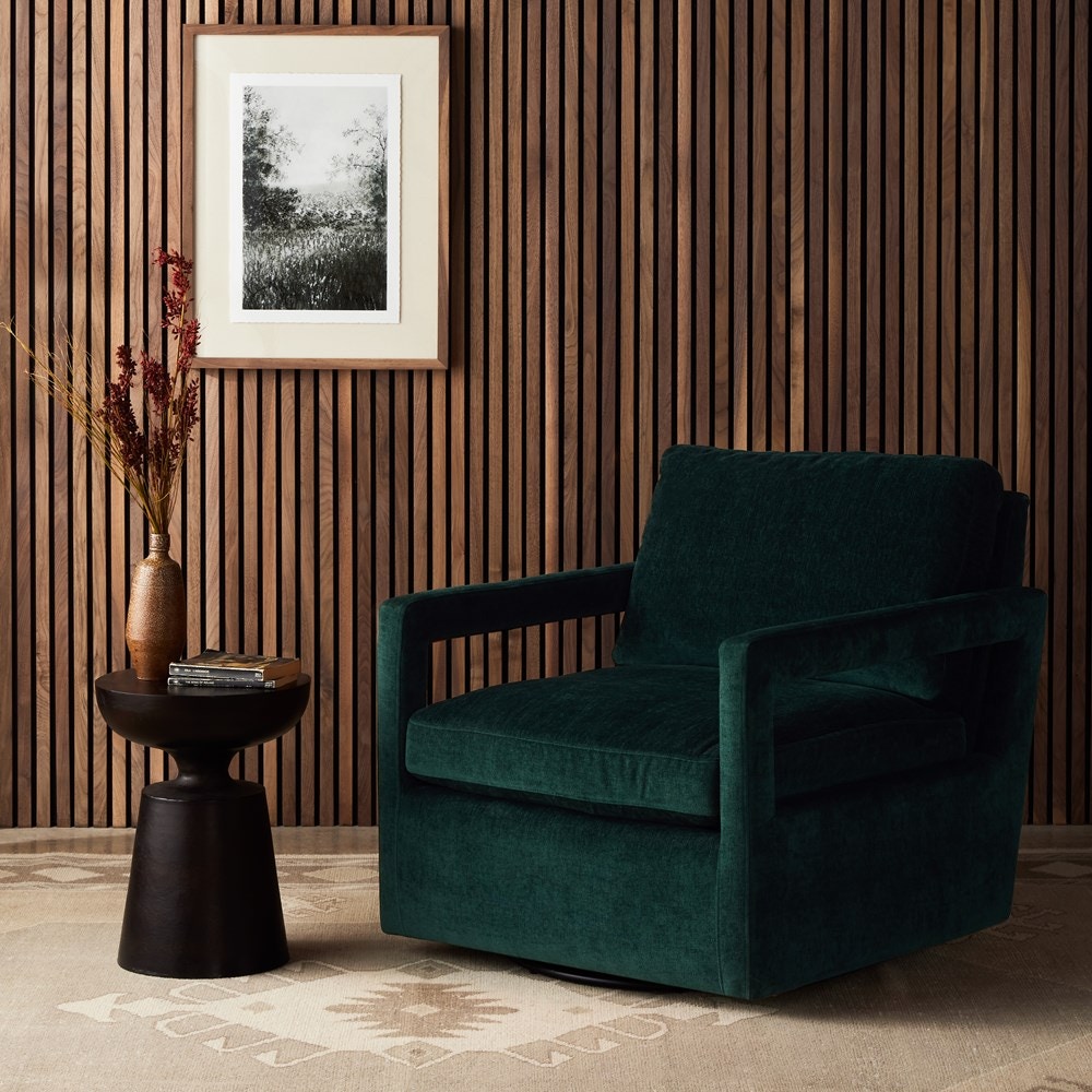 Four Hands Olson Swivel Chair 236092-001 - Portland, OR | Key Home