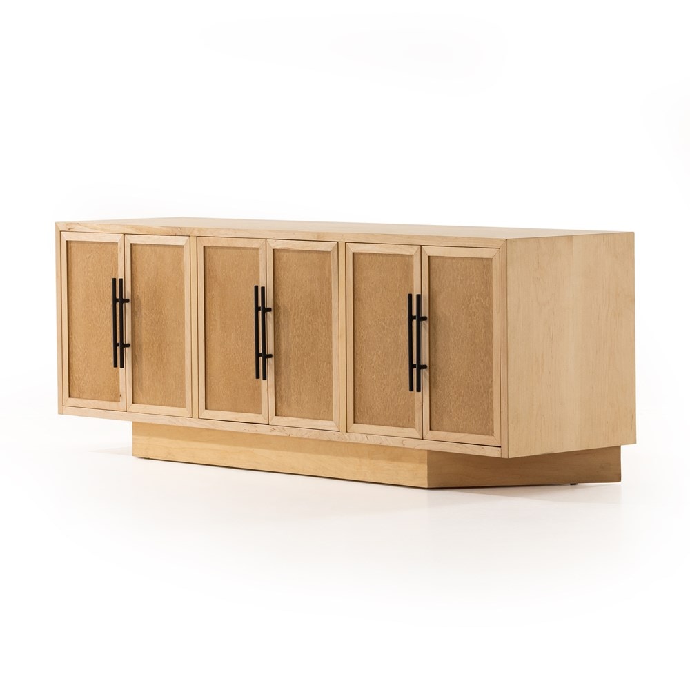 Four Hands Ophira Media Console Birds Eye Maple 228925-001