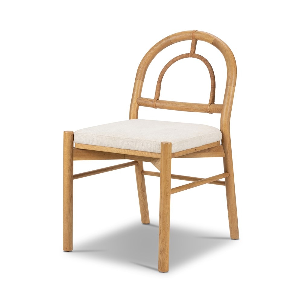 Four Hands Pace Dining Chair Burnished Oak 224454007 Portland, OR Key Home Furnishings