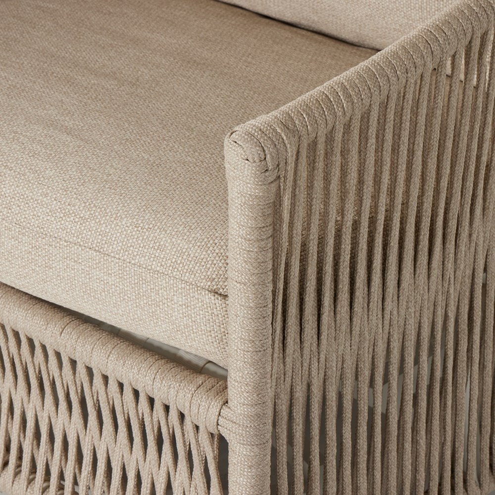 Porto Faye Outdoor Swivel Chair - Thumbnail 4