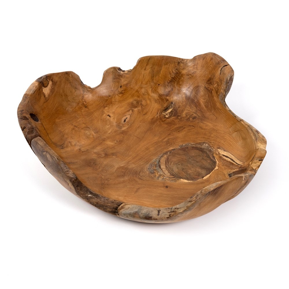 Four Hands Quilla Outdoor Bowl Teak Root 227661-001