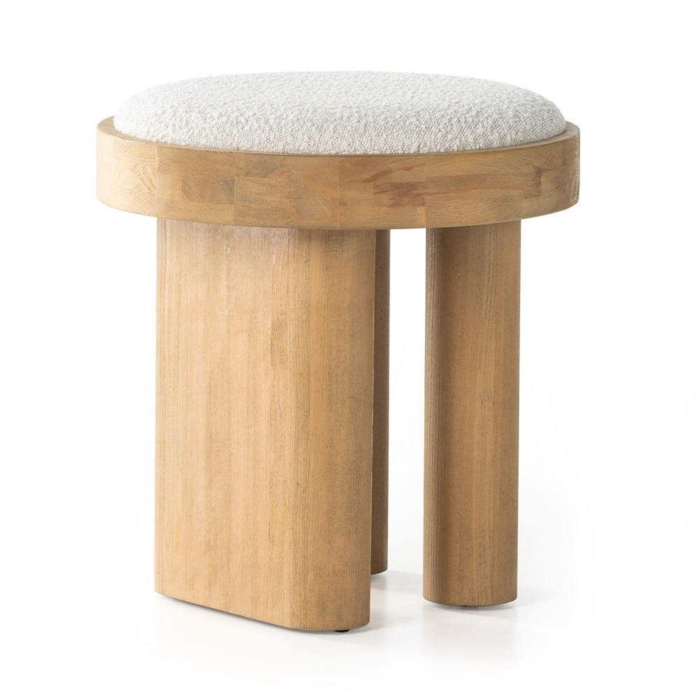 beech dressing table stool