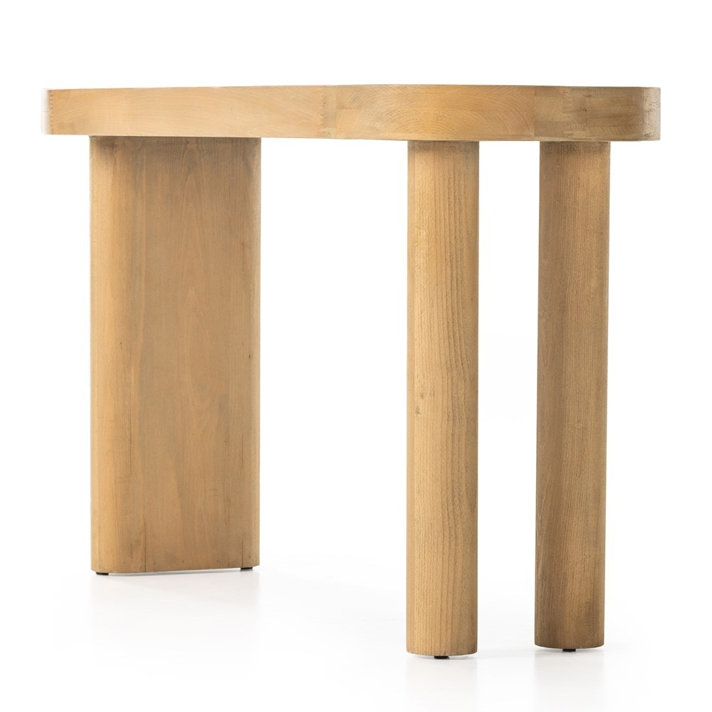 Four Hands Schwell Console Table Natural Beech 230673-001 - Portland ...
