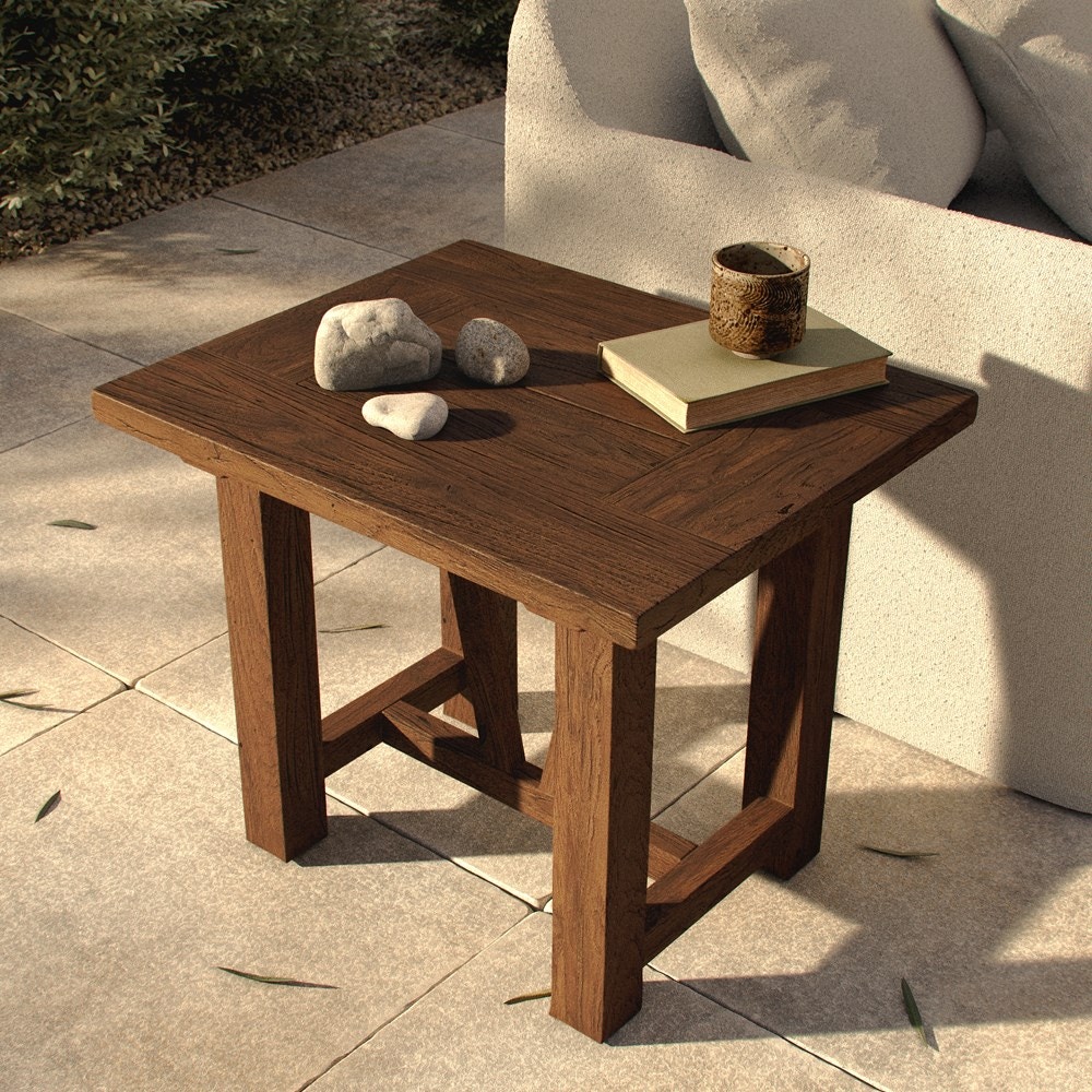 Four Hands Stewart Outdoor End Table Heritage 236296-001 - Portland, OR ...