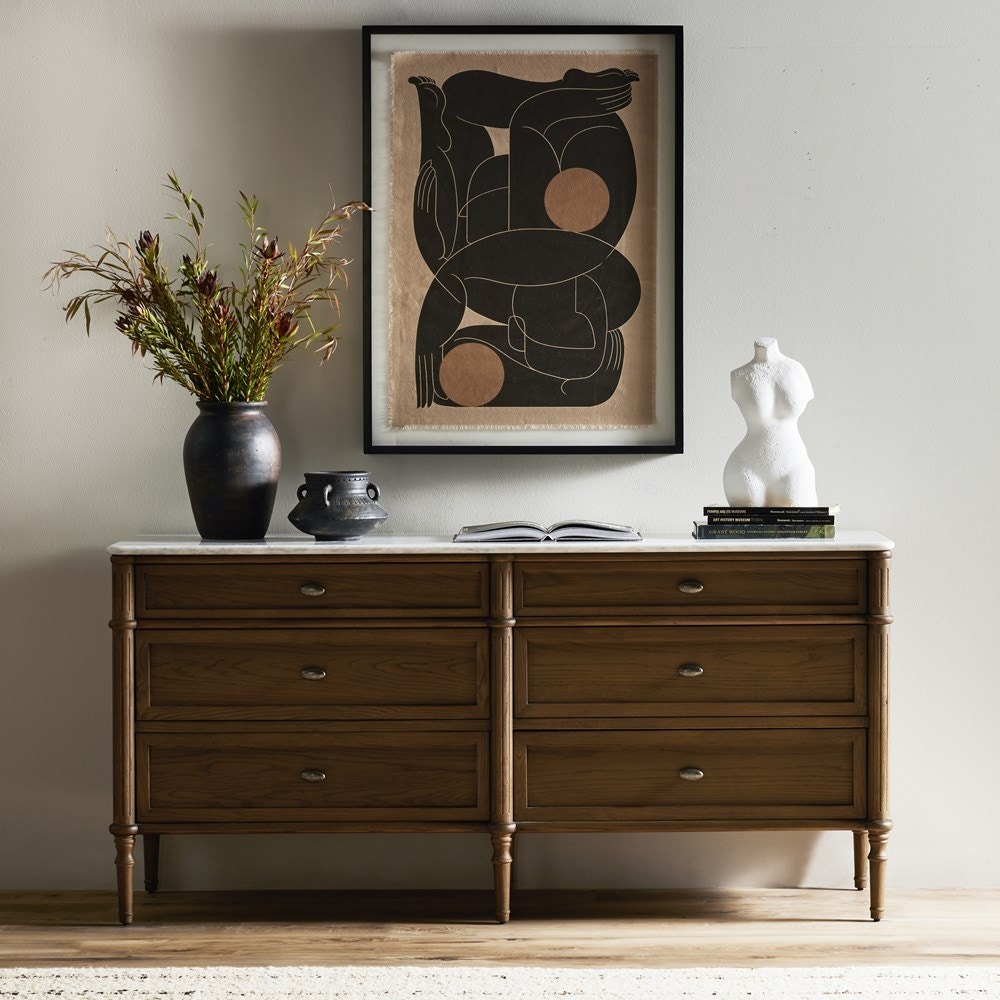 Four Hands Toulouse 6 Drawer Dresser 238116-001 - Portland, OR