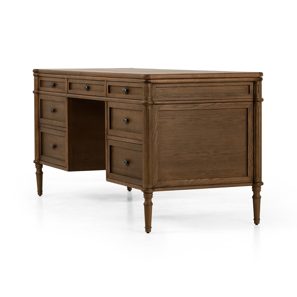 Four Hands Toulouse Executive Desk 231890001 Portland, OR Key Home