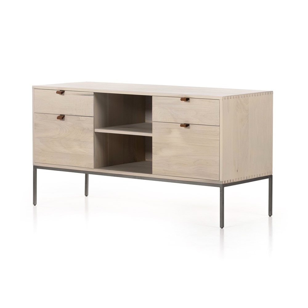 Four hands trey on sale media console