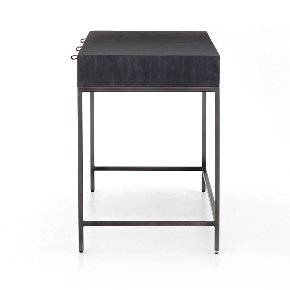 Four Hands Trey Writing Desk With Desk Organizer Black 230718-002 ...