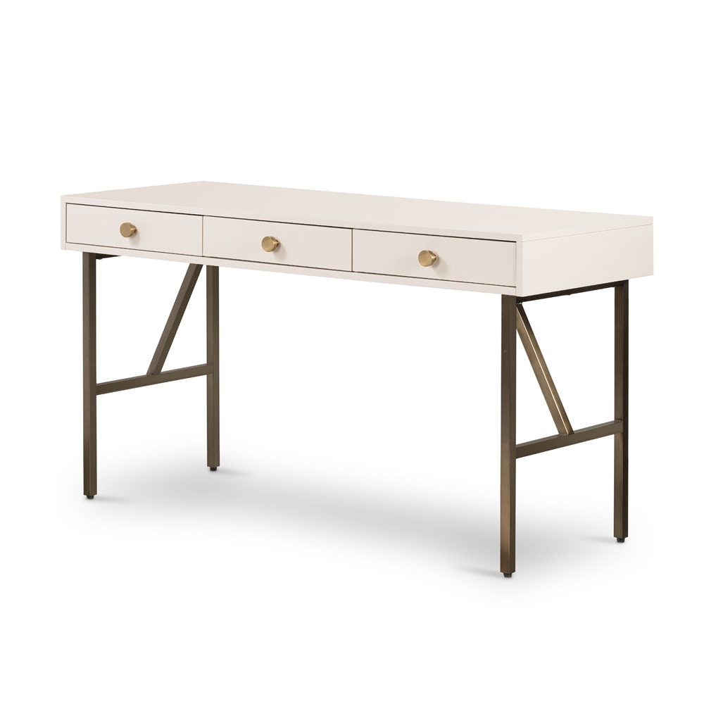 Four Hands Van Desk Matte Alabaster 227843-002 - Portland, OR