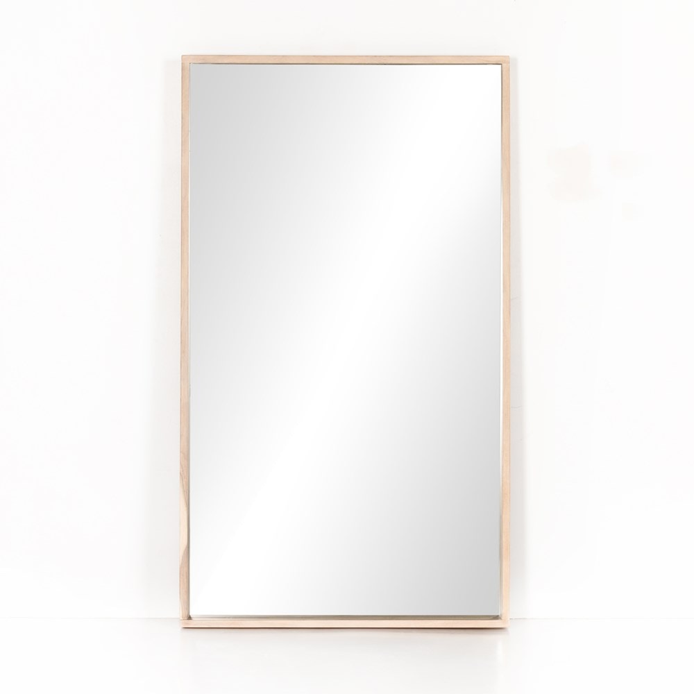 Acacia floor deals mirror