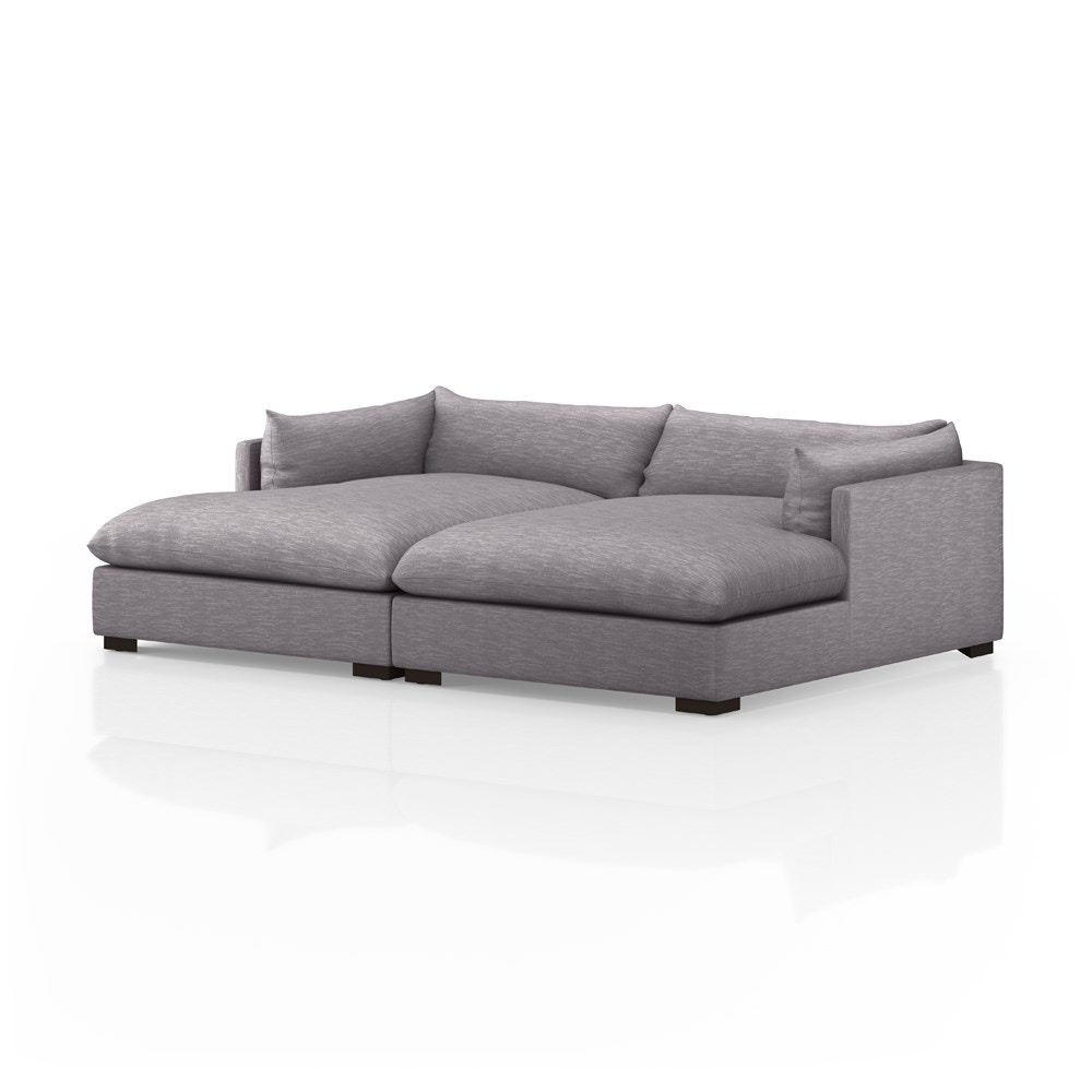 Four Hands Westwood Double Chaise Sectional 232727002 Portland, OR Key Home Furnishings