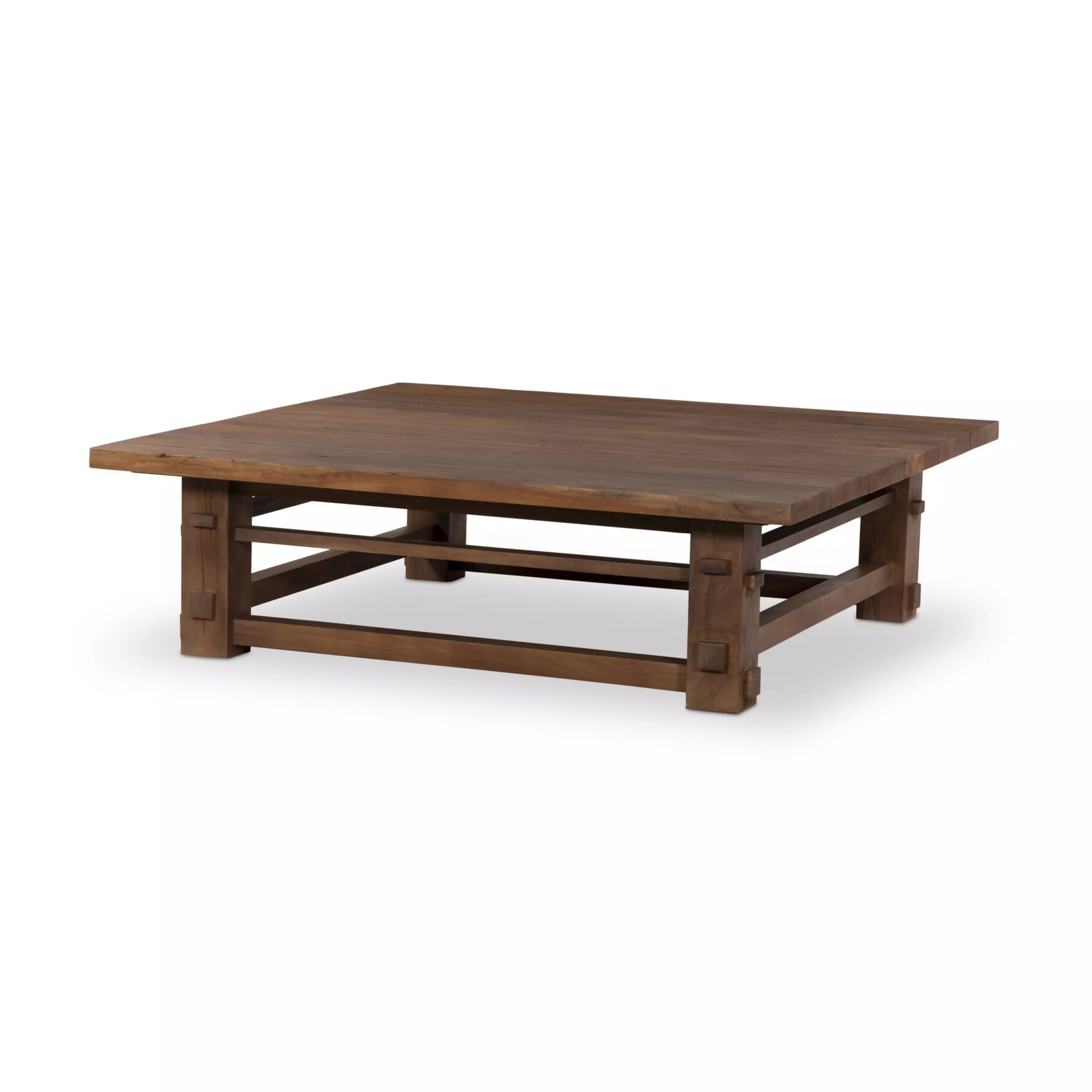 Four Hands Wide Plank Square Coffee Table 237437-002 - Portland