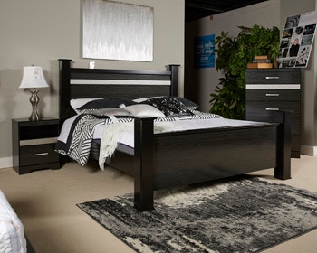 Starberry black queen poster outlet bed