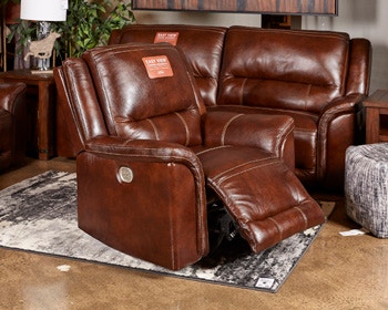 Catanzaro power best sale reclining sofa