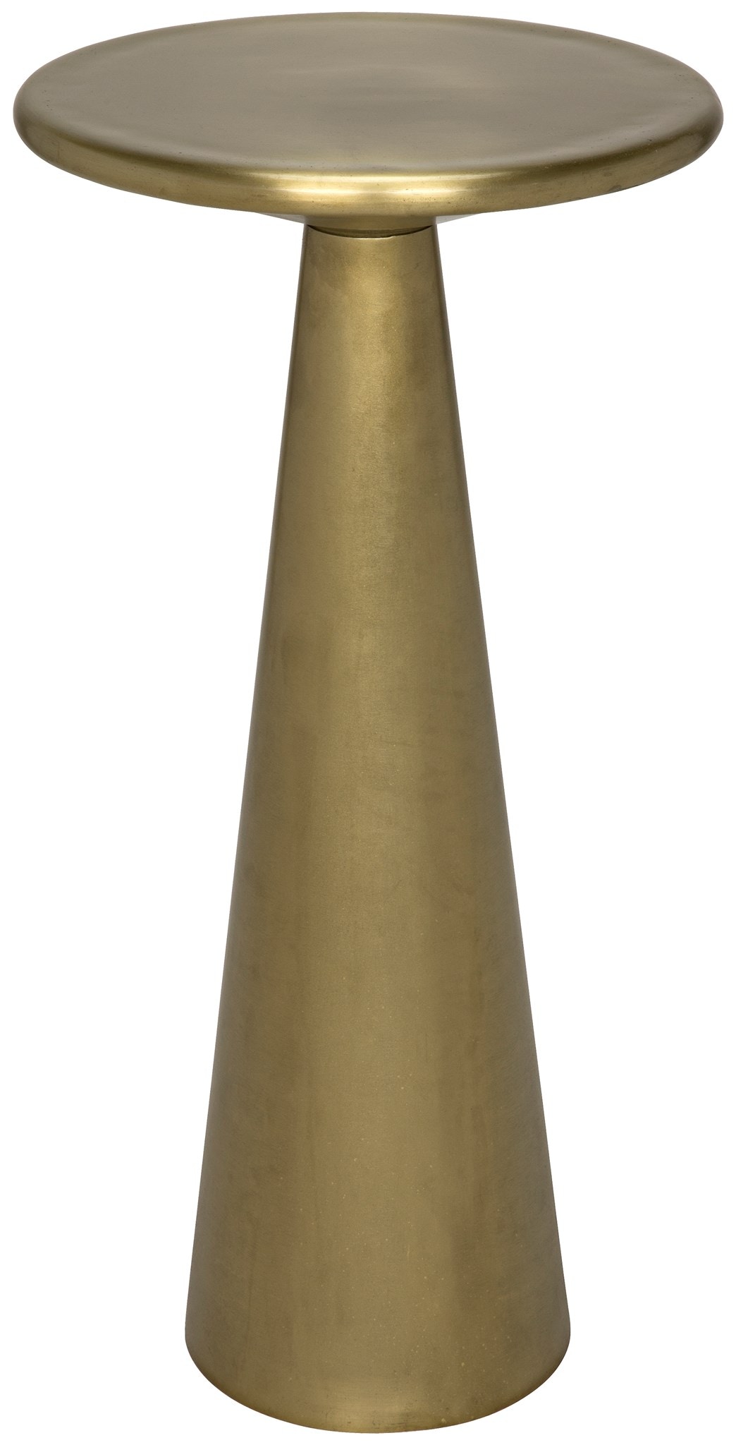 Noir Cassio Side Table Antique Brass Gtab835mb Portland Or Key Home Furnishings