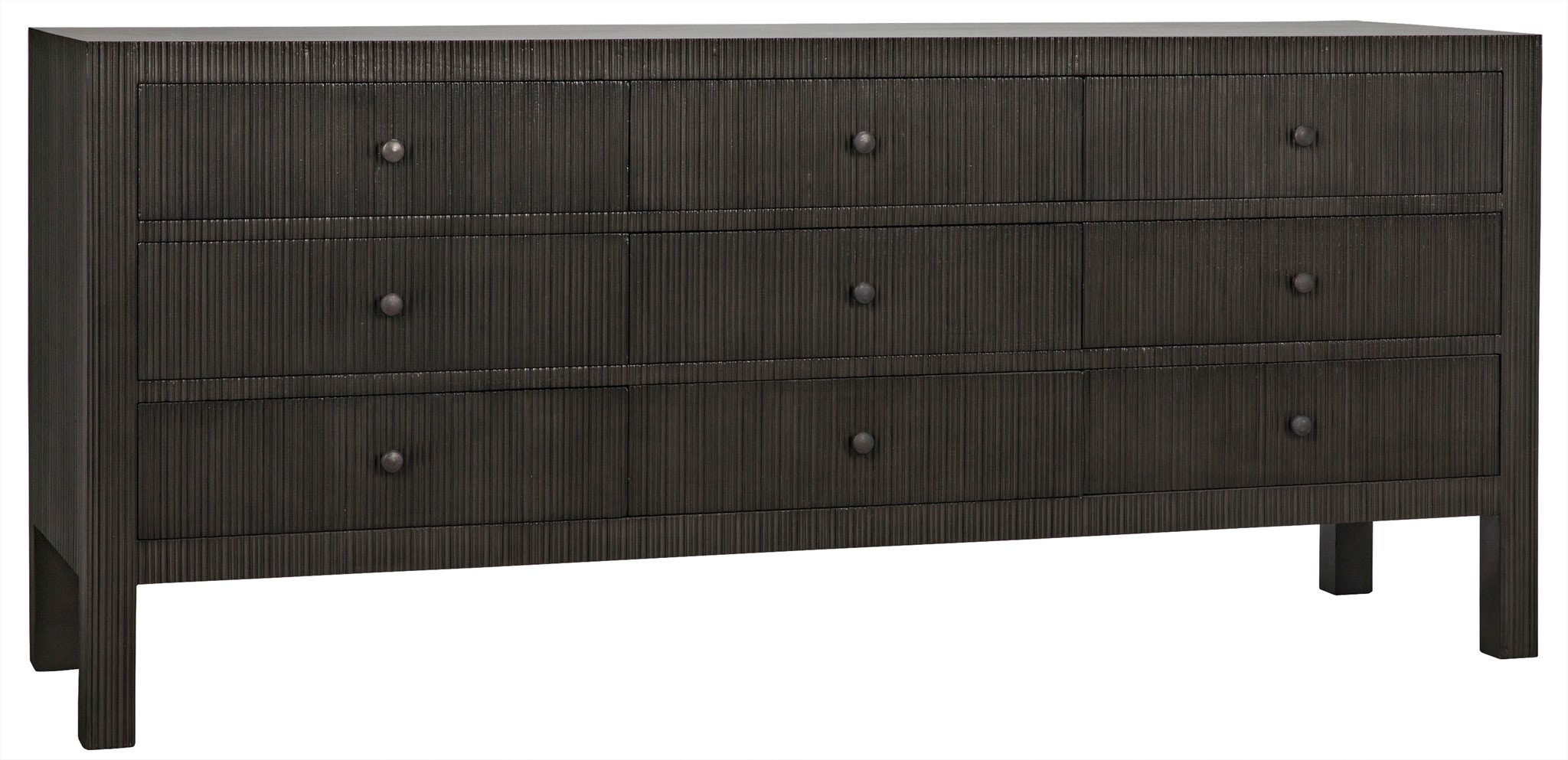 Noir Conrad 9 Drawer Dresser Pale Gdre222p Portland Or Key