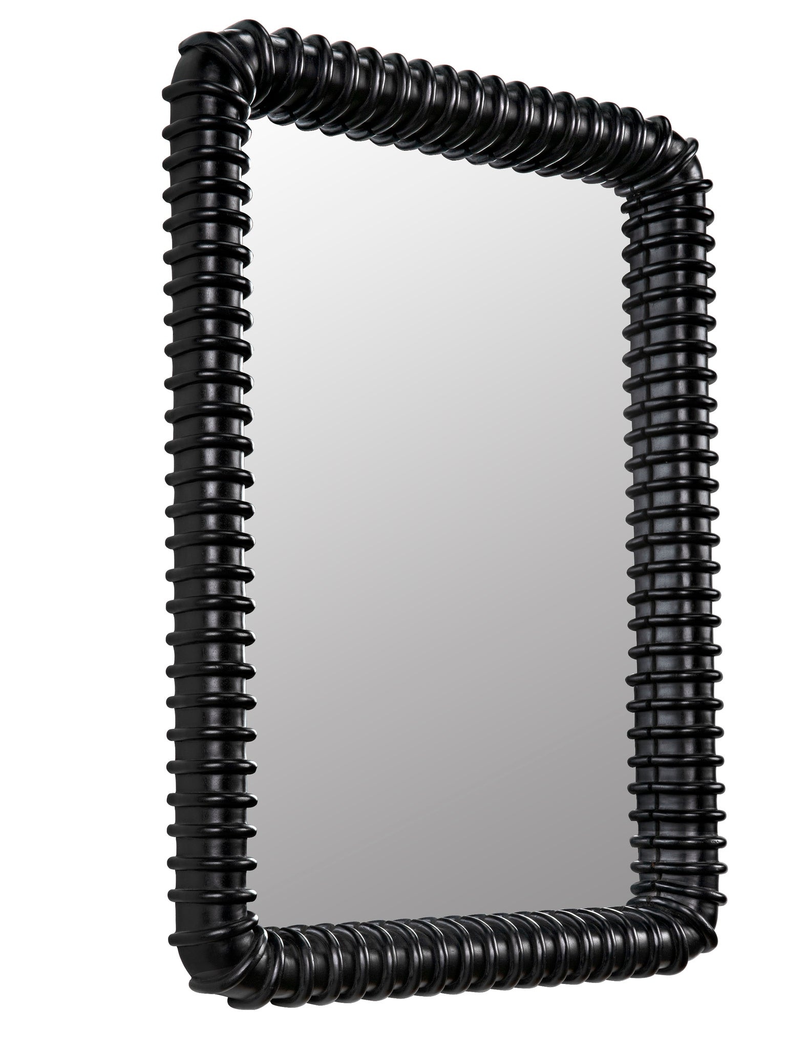 Noir Toshi Mirror, Hand Rubbed Black GMIR148HB - Portland