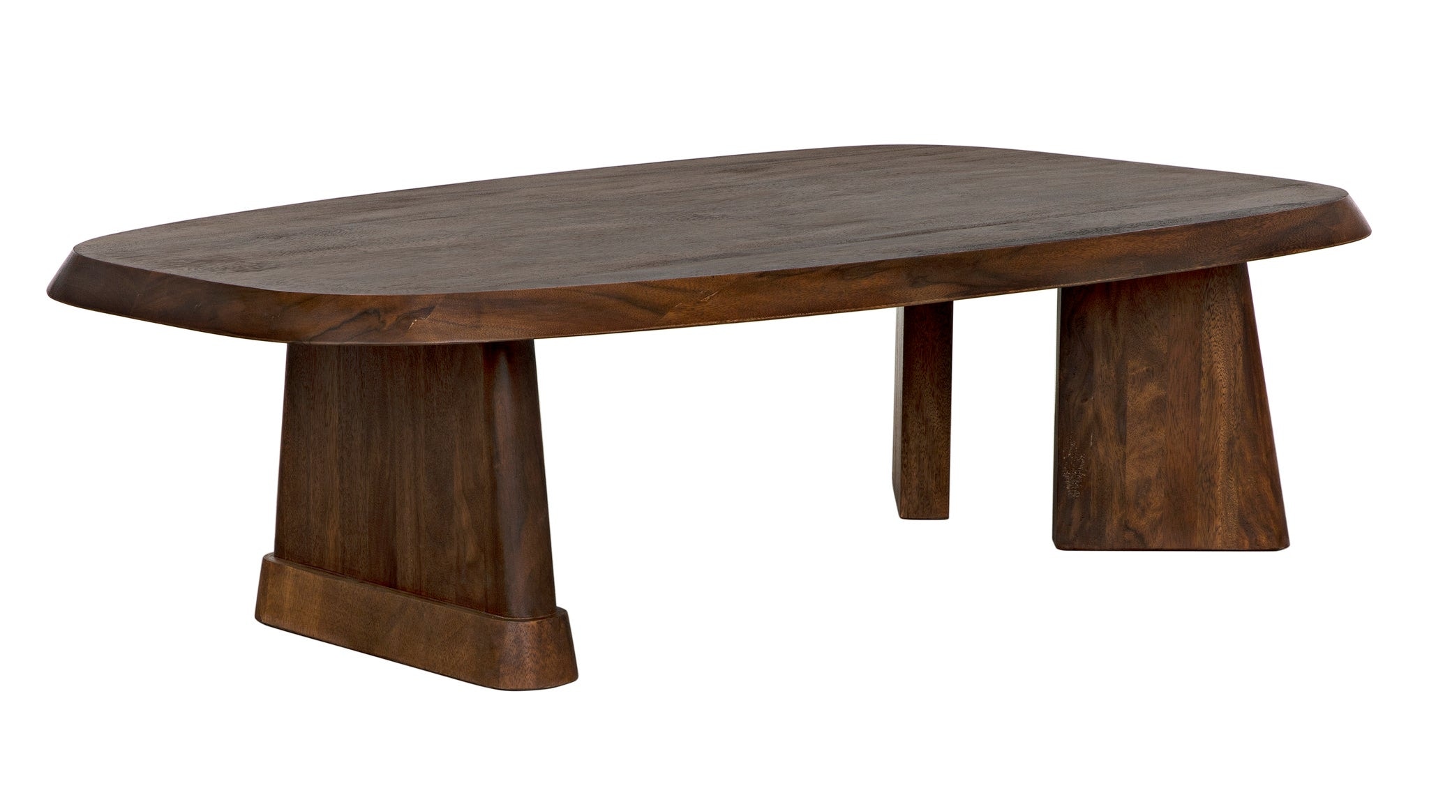 Noir Confucius Coffee Table, Dark Walnut GTAB1126DW