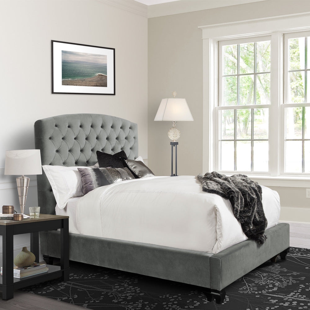 Parker House Dusk Queen Bed 5/0 BPRI-8000-2-DUS-1