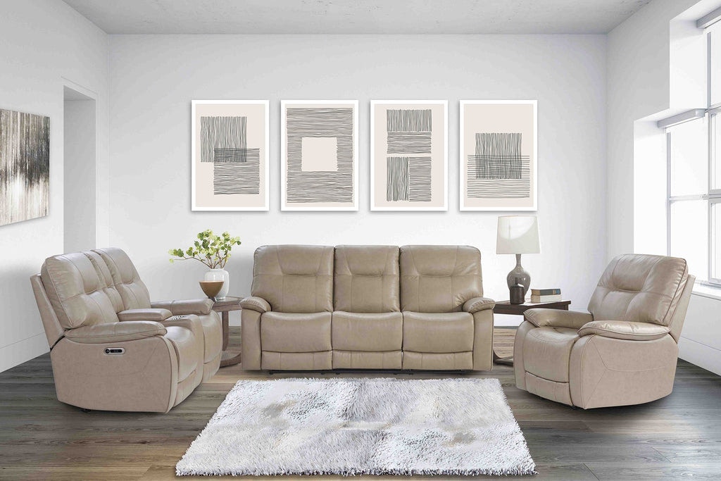 Parker beige recliner new arrivals