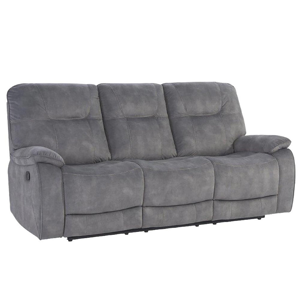 Parker House Cooper Shadow Grey Manual Triple Reclining Sofa MCOO