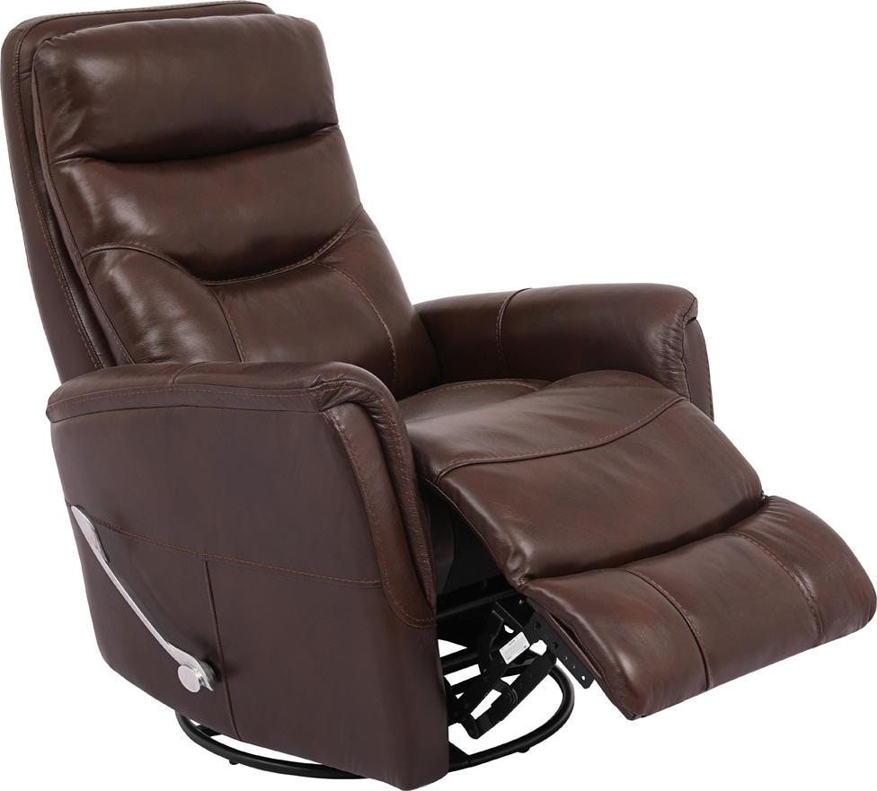 Parker House Gemini Robust Manual Swivel Glider Recliner MGEM