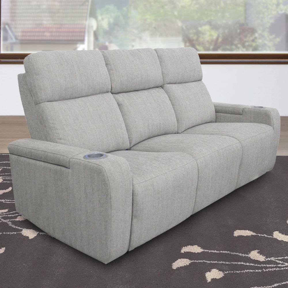 Parker House Orpheus Bisque Power Drop Down Console Sofa MORP