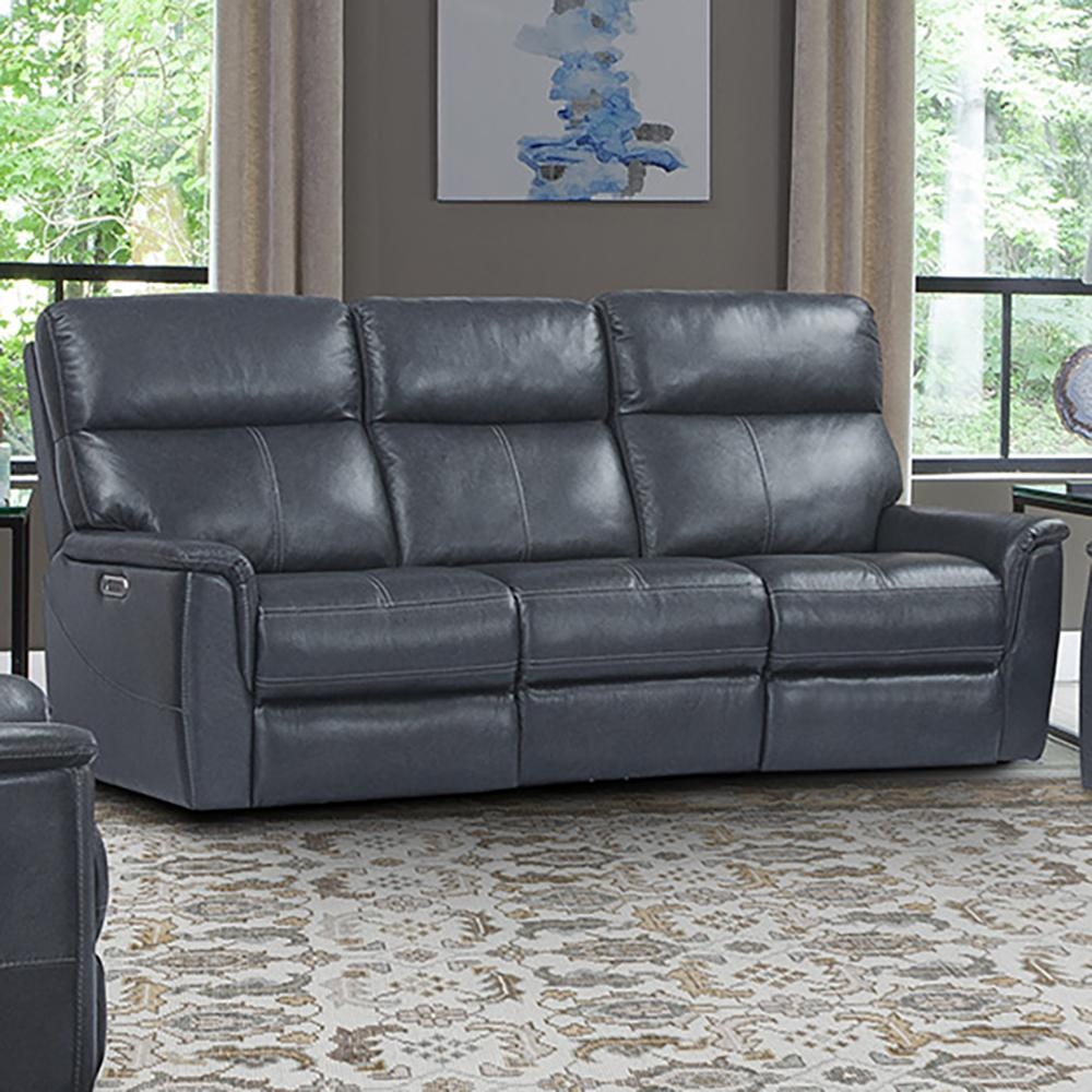 Indigo bay leather 2025 power reclining loveseat