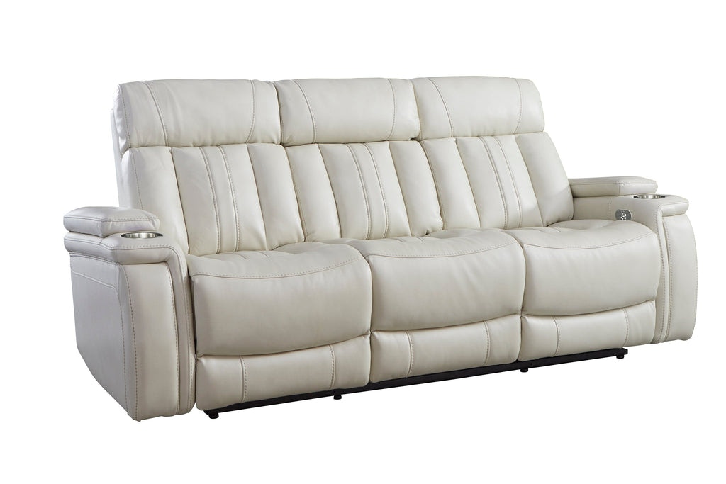 Parker House Royce Fantom Ivory Power Drop Down Console Sofa