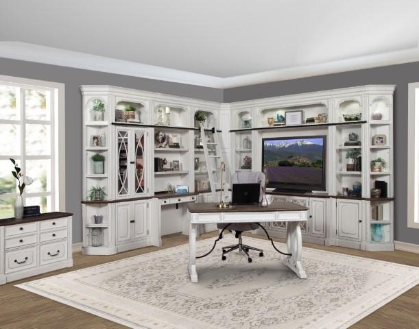 Parker House 14 Piece Library Wall PRO-14PC-LIB-WALL-DESK