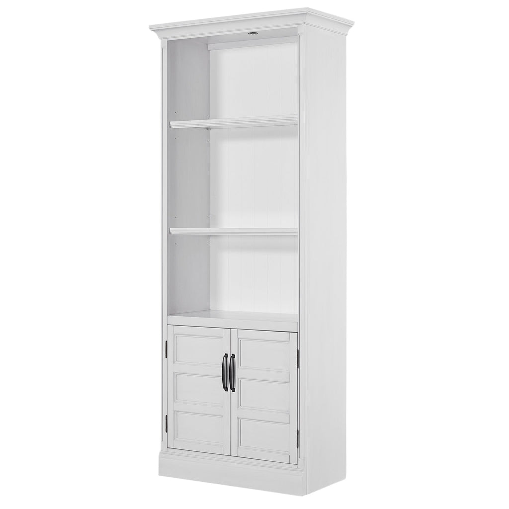 Parker House Shoreham Effortless White 35 Inches Door Bookcase SHO435