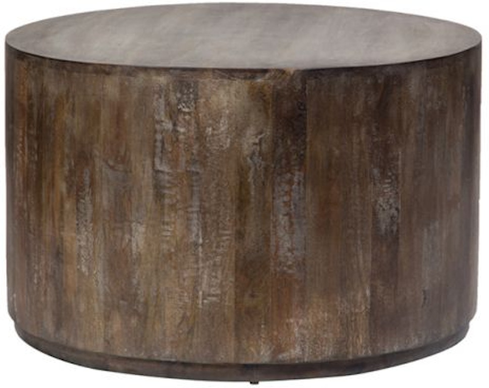 Porter Designs 7001 Round Drum Coffee Table 05 108 03 7001 Portland Or Key Home Furnishings