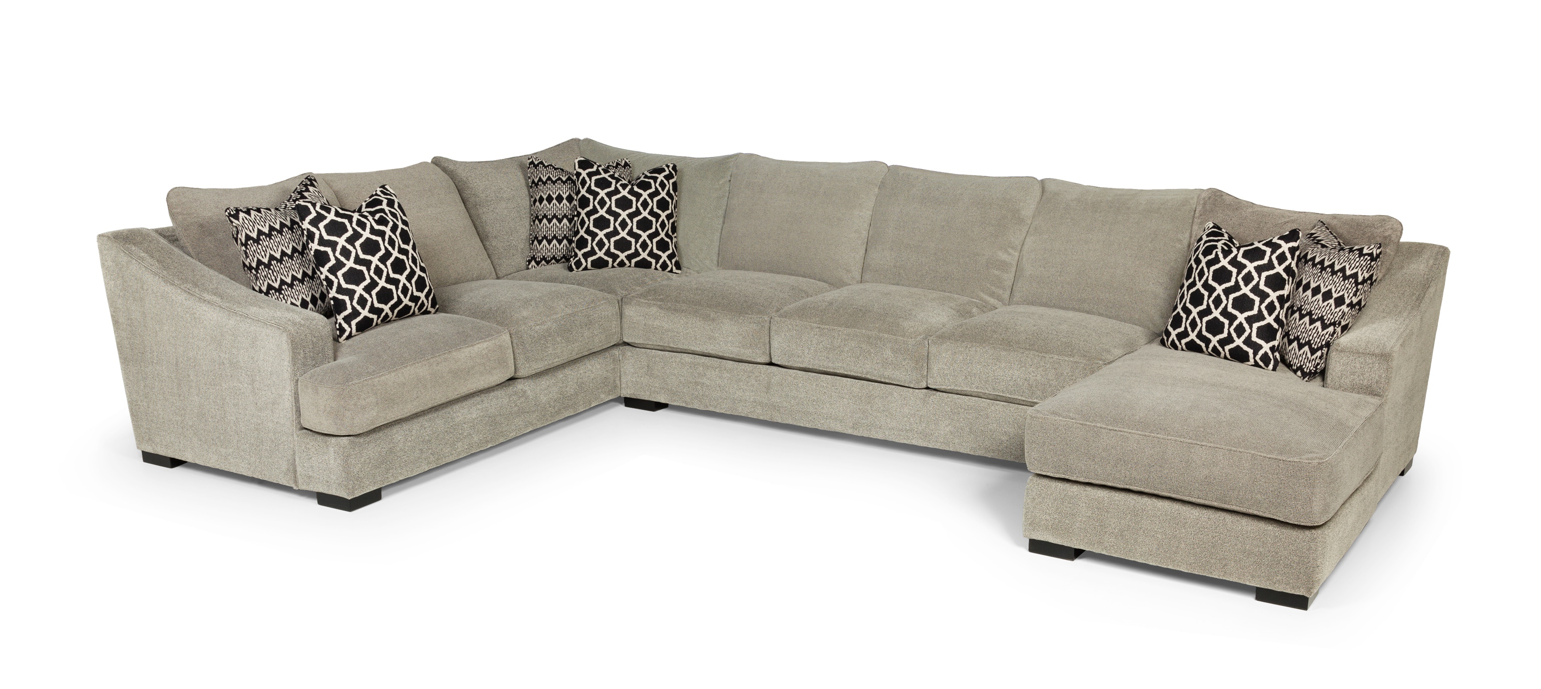 Marbella fabric sectional with ottoman new arrivals