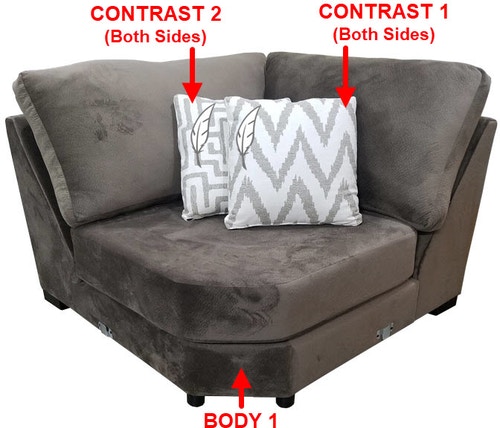 Couch with a online cuddle corner