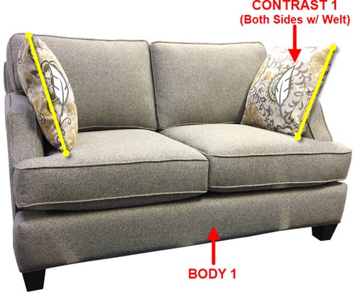 Stanton Loveseat 45802 Portland, OR Key Home Furnishings