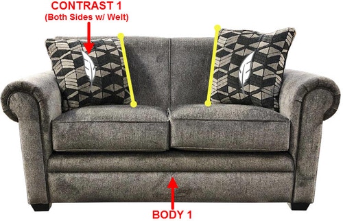 Stanton Loveseat 46102 Portland, OR Key Home Furnishings